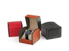 手表礼盒空盒 手表盒欧式男士皮质腕表展示盒