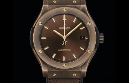 Hublot宇舶推出融合经典米青铜棕色腕表