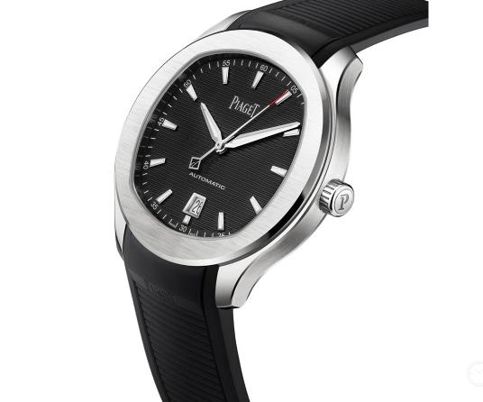 Piaget伯爵官网发布全新升级Polo Date灰黑色手表（图）
