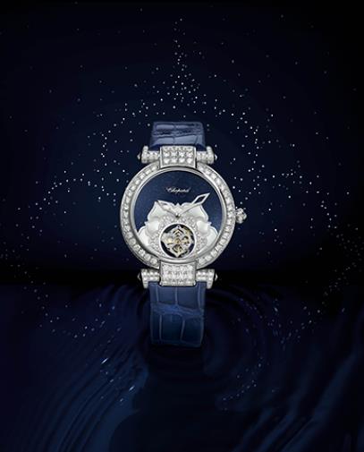 Chopard萧邦IMPERIALE飞行陀飞轮腕表汇聚了精湛制表技艺与珠宝工艺